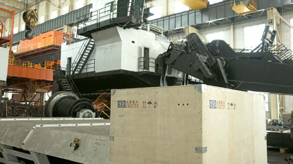 Packaging of Large Equipment, such as excavator