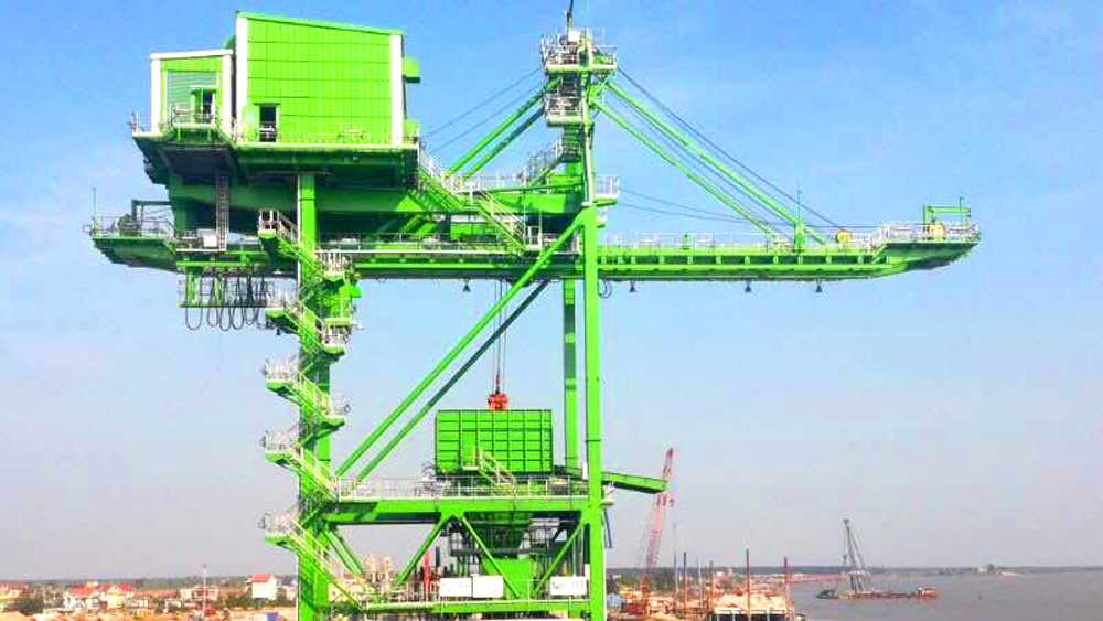 500 TPH Ship-Unloaders manufactured for Vietnam Thai-Binh thermal power plant