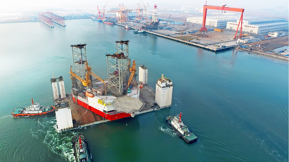 TZ Drilling Platforms and Binhai Base Wharf
